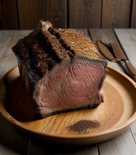 Smoked Prime Rib (Rich Davis, K.c. Masterpiece Resturant recipe image