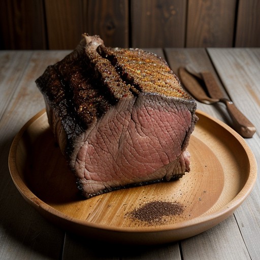 Smoked Prime Rib (Rich Davis, K.c. Masterpiece Resturant recipe image