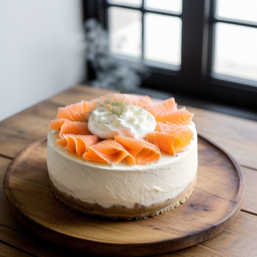 Smoked Salmon Cheesecake recipe image