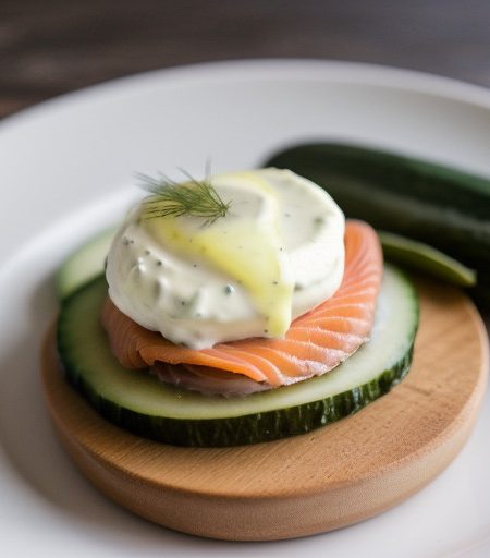 Smoked Salmon & Cucumber Tramezzini recipe image