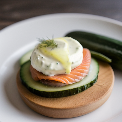Smoked Salmon & Cucumber Tramezzini recipe image