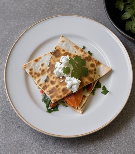 Smoked Salmon Quesadillas recipe image