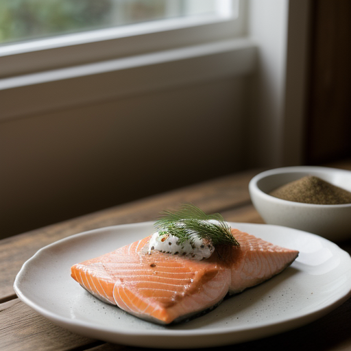 Smoked Salmon With Coriander-Pepper Rub recipe image