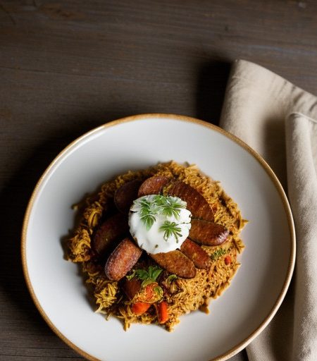 Smoked Sausage Jambalaya recipe image