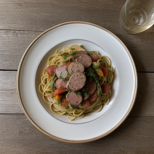 Smoked Sausage Primavera recipe image