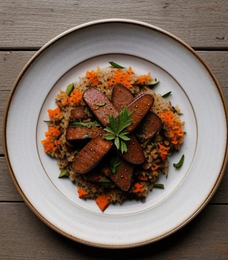 Smoked Sausage Rice Skillet recipe image
