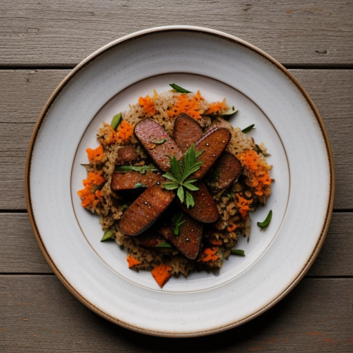 Smoked Sausage Rice Skillet recipe image