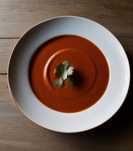Smoked Tequila Gazpacho recipe image
