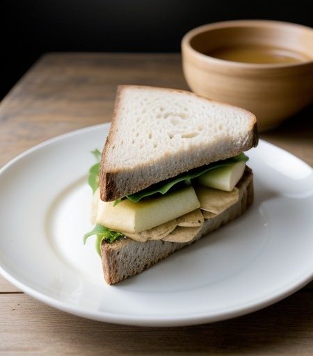 Smoked Tofu Sandwich recipe image