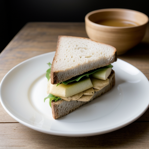 Smoked Tofu Sandwich recipe image