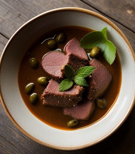 Smoked Tongue in Creole Sauce recipe image