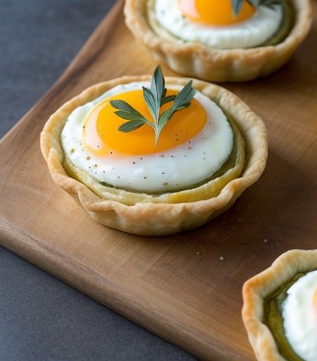 Smoked Trout Tartlets recipe image
