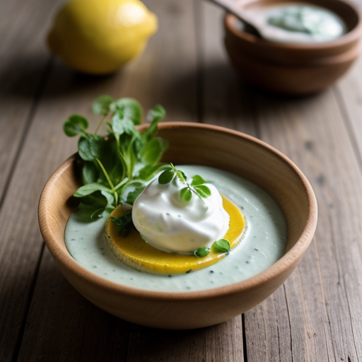 Smoked Trout With Watercress Sauce recipe image
