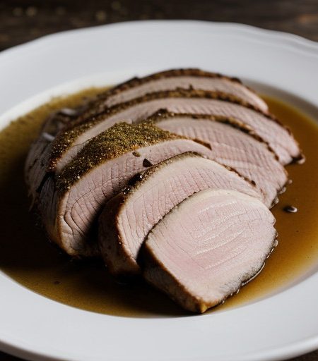 Smoked Turkey Breast With Ginger-Cardamom Rub recipe image