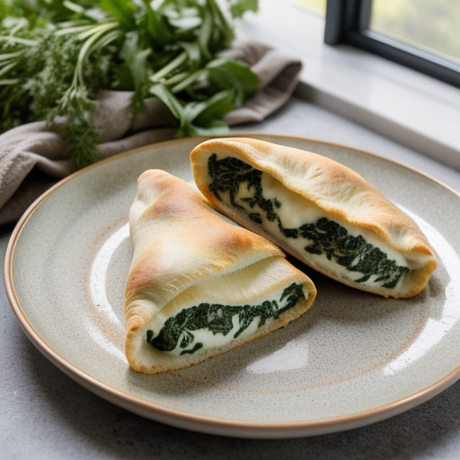 Smoked Turkey Calzones recipe image