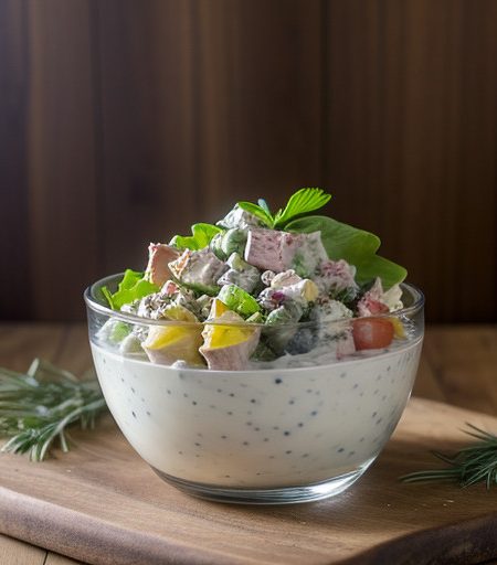 Smoked Turkey Salad recipe image