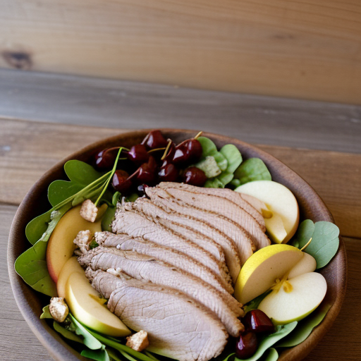 Smoked Turkey and Apple Salad recipe image