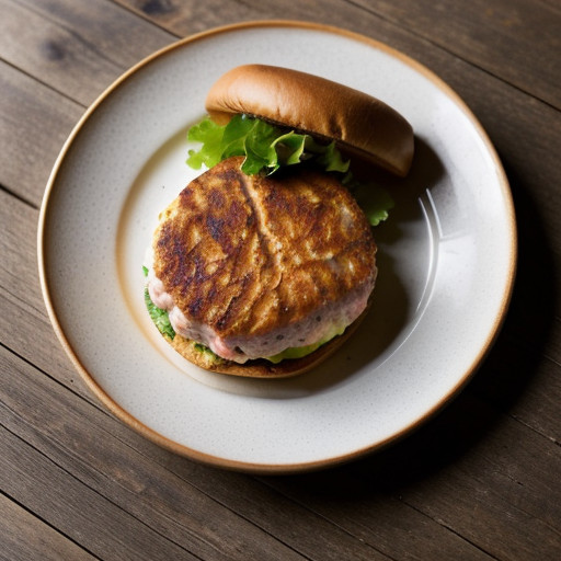 Smokey Salmon Burgers recipe image