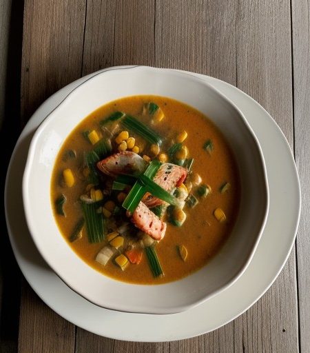 Smoky Corn & Lobster Stew recipe image
