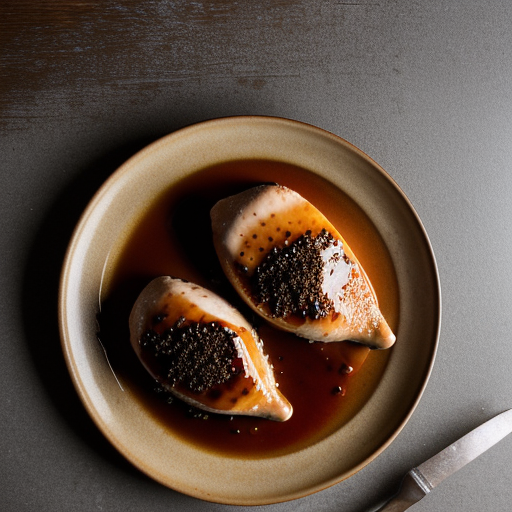 Smoky Honey-Peppercorn Glaze for Chicken recipe image