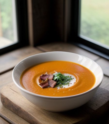 Smoky Pumpkin Soup recipe image
