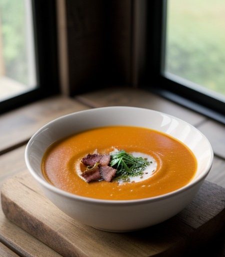 Smoky Pumpkin Soup recipe image