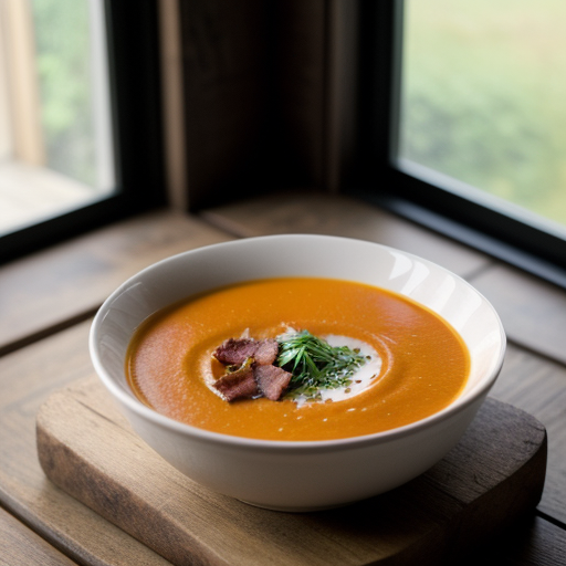Smoky Pumpkin Soup recipe image