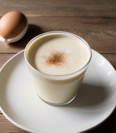 Smooth Slim Rum Eggnog recipe image