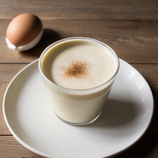 Smooth Slim Rum Eggnog recipe image