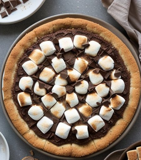 S'mores Pizza (Sweet Treat recipe image