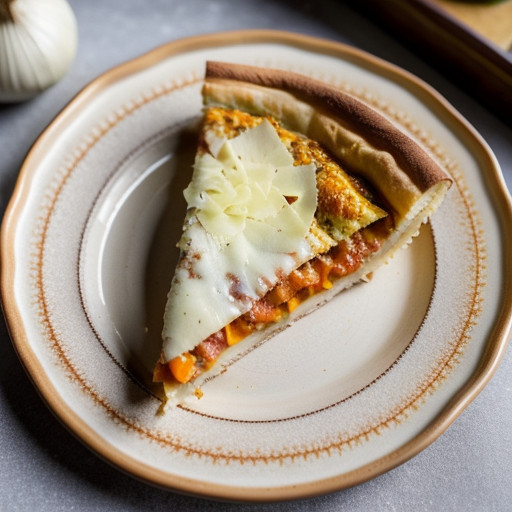 Smothered Onion and Swiss Pizza recipe image