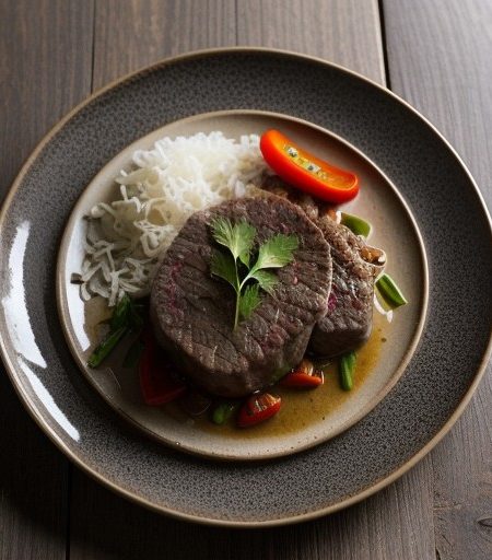 Smothered Round Steak recipe image