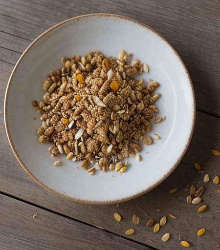 Snacks-to-Go: Crunchy Cereal Squares recipe image