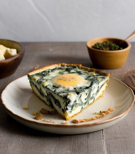 Snacks-to-Go: Ricotta Spinach Frittata recipe image
