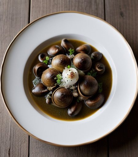 Snails Bourguignonne / Escargots a La Bourgui recipe image