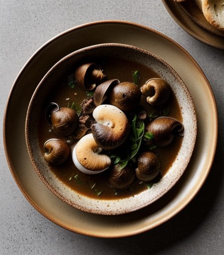 Snails Bourguignonne / Escargots a La Bourguig recipe image