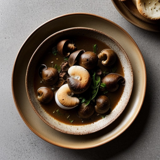 Snails Bourguignonne / Escargots a La Bourguig recipe image
