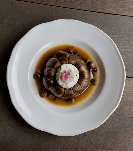 Snails Cauderan / Escargots a La Cauderan recipe image