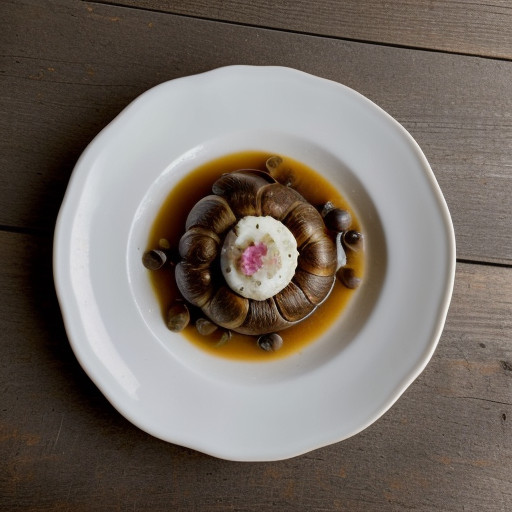 Snails Cauderan / Escargots a La Cauderan recipe image