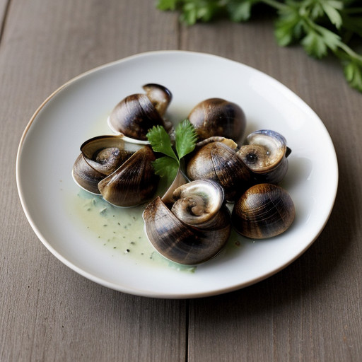 Snails Menetrel / Escargots a La Menetrel recipe image