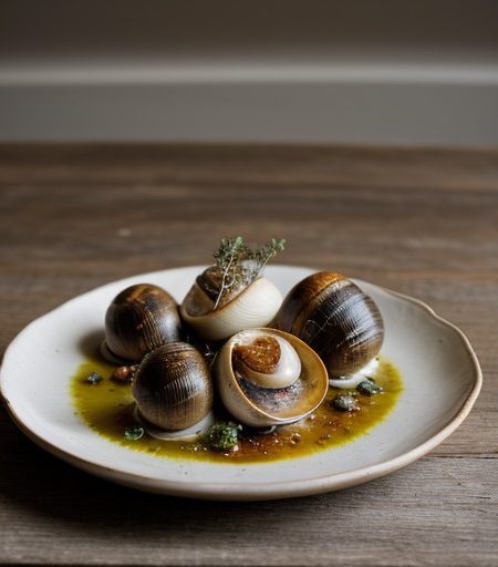 Snails Sommeroise / Escargots a La Sommeroise recipe image