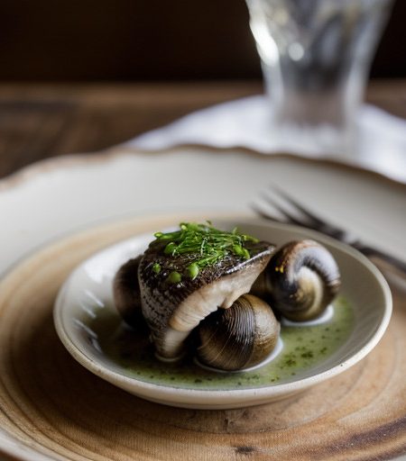 Snails With Frogs Legs / Escargots Aux Grenouilles recipe image
