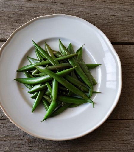 Snap Peas With Sesame Oil recipe image