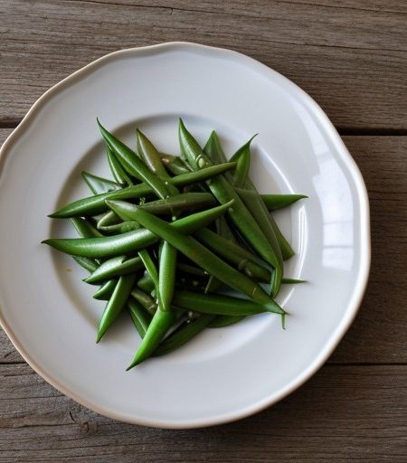 Snap Peas With Sesame Oil recipe image