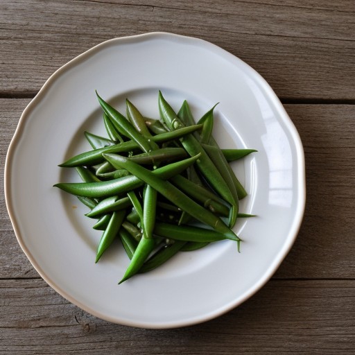 Snap Peas With Sesame Oil recipe image