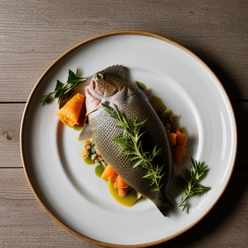 Snapper With Papaya and Fresh Herbs - Bon Appetit recipe image