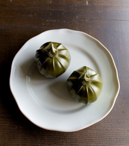 Snappy Stuffed Tomatillos recipe image