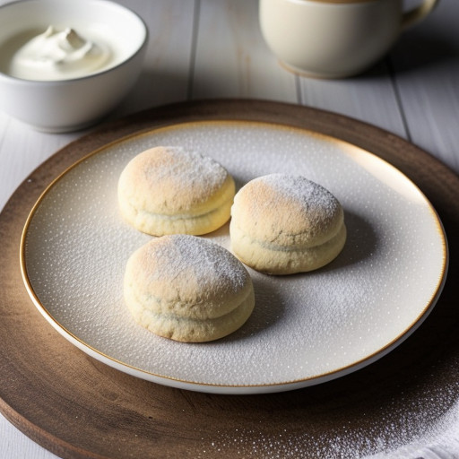 Snow-Covered Almond Crescents recipe image
