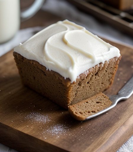 Snowy Topped Gingerbread/Using Mix recipe image