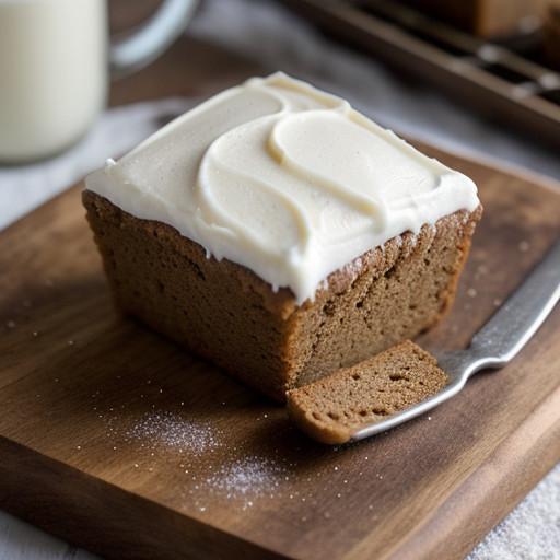 Snowy Topped Gingerbread/Using Mix recipe image